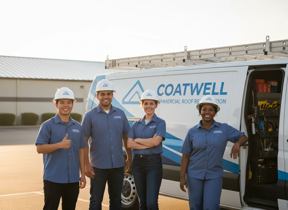 Commercial roof coating company in Staffordsville, VA